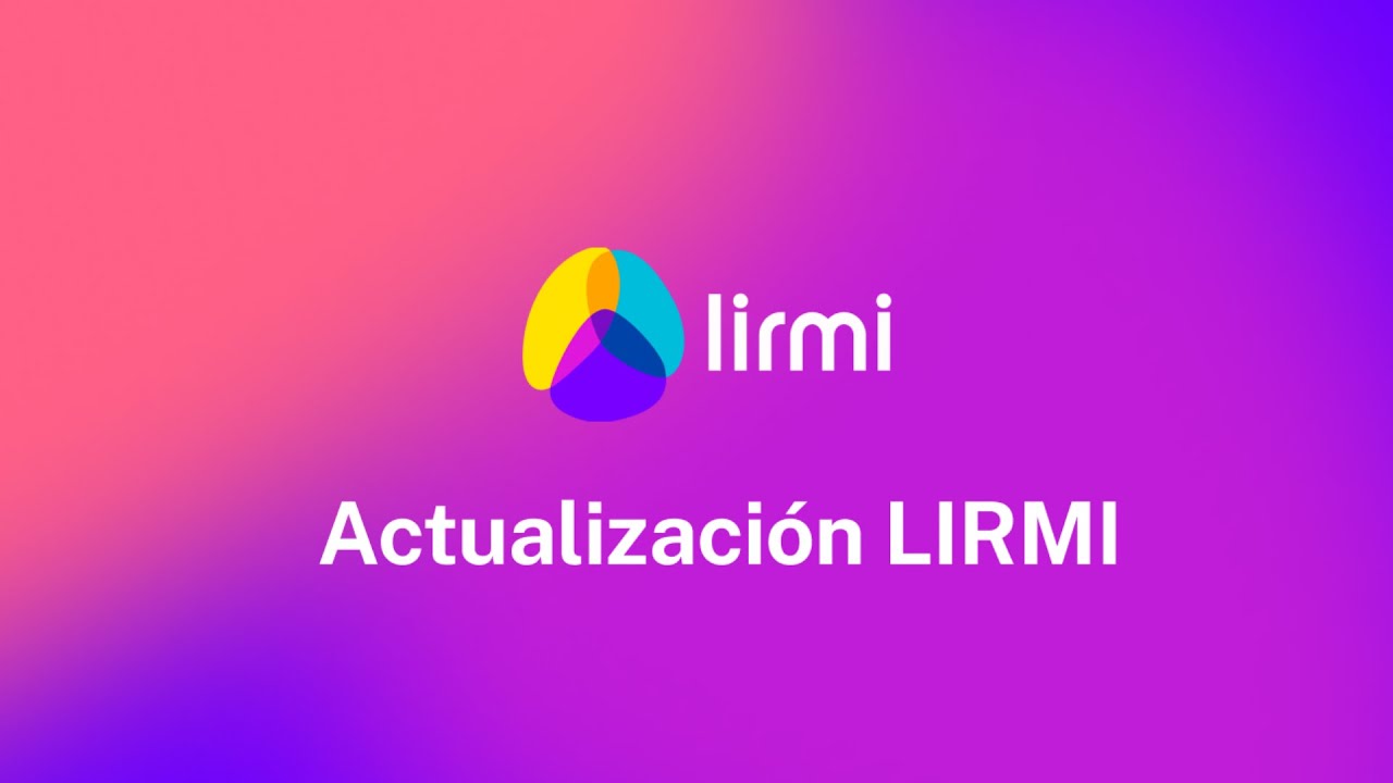 Actualización LIRMI