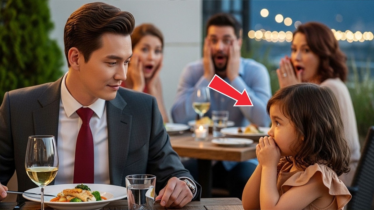 “아빠, 저랑 같이 식사해도 돼요” — 한 백만장자의 자존심을 무너뜨린 질문