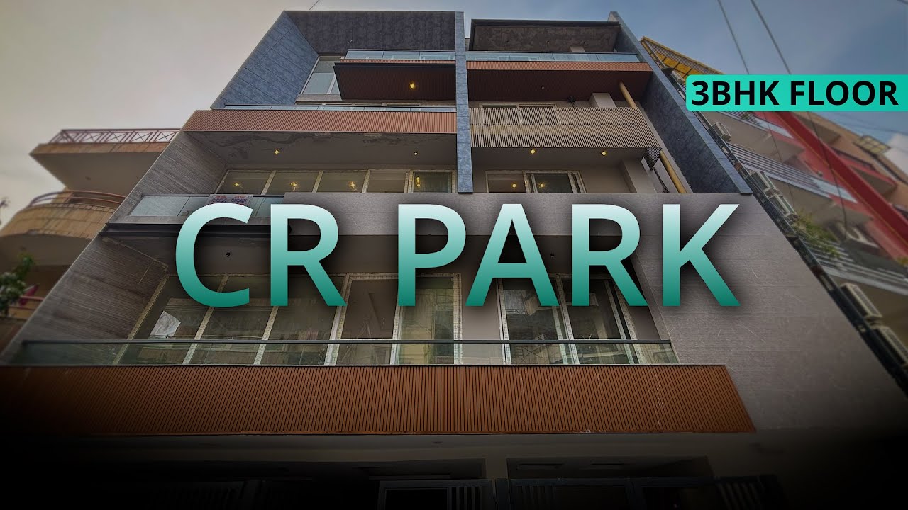 3BHK Builder Floor for Sale in CR Park | South Delhi Floors