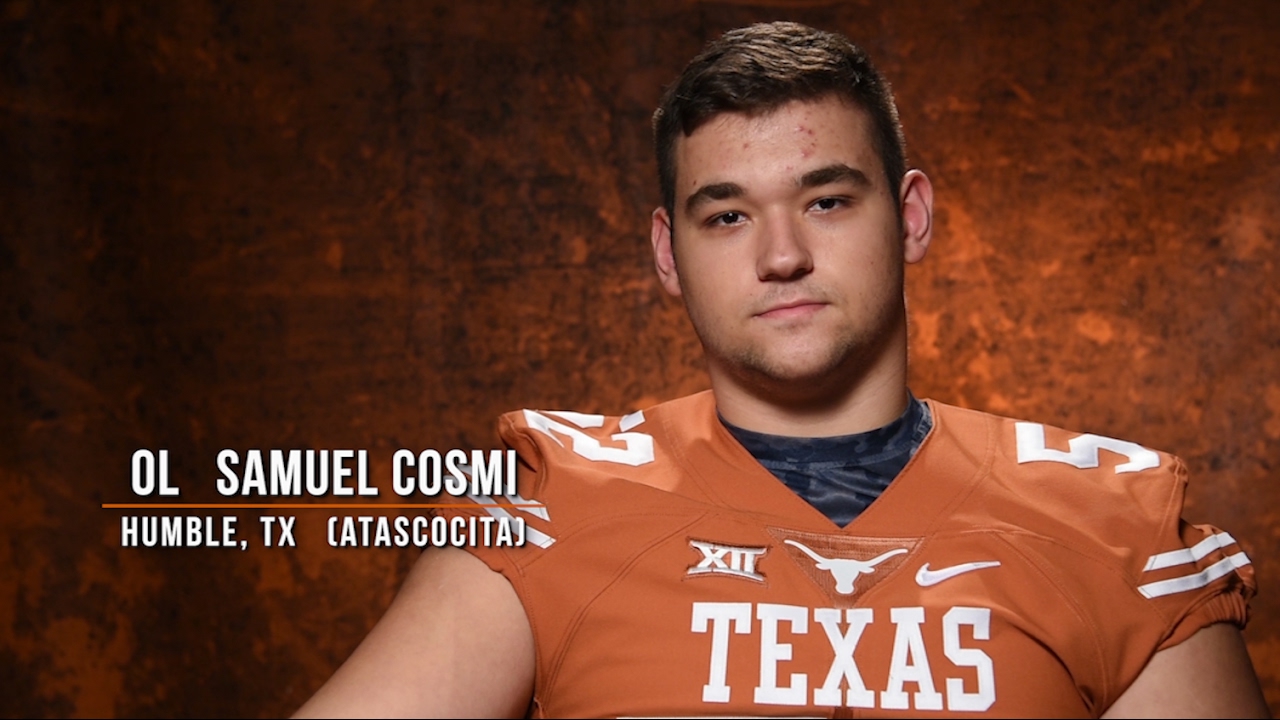Samuel Cosmi - Texas Football 2017 Signing Class [Feb. 1, 2017]