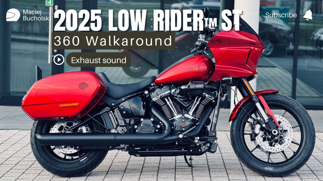 2025 Harley-Davidson LOW RIDER™ ST Brilliant Red