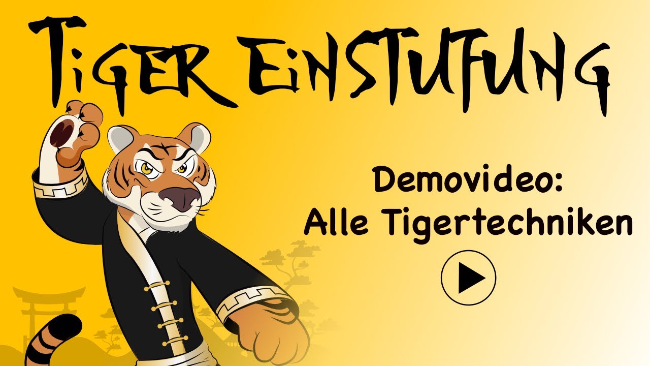 Tiger Einstufung 4-6 Jahre