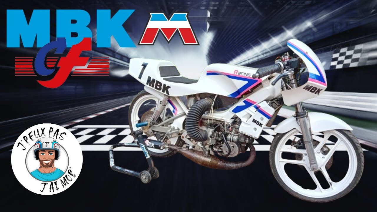 😱 Juste Magnifiqie 🥰 Mbk 51 CF replika 1990 🇫🇷