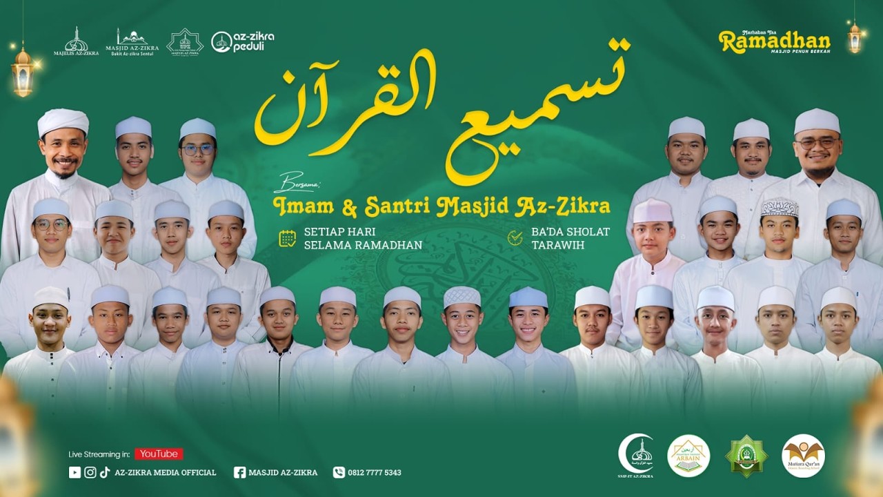 🔴LIVE TASMI' AL-QURAN JUZ 14 BERSAMA USTADZ H. MUHAMMAD SURUR AL-HAFIZH DAN AKH. IMAMUDDIN