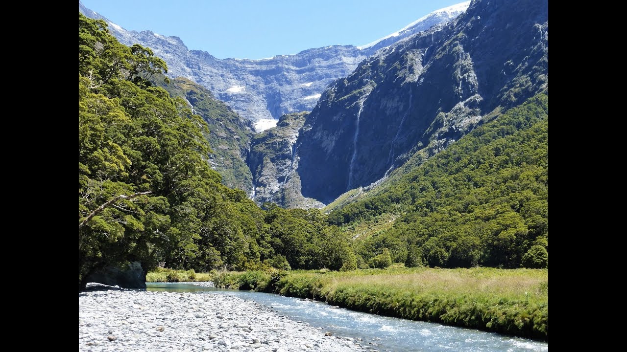 Matukituki and Aspiring Flats, South Island New Zealand