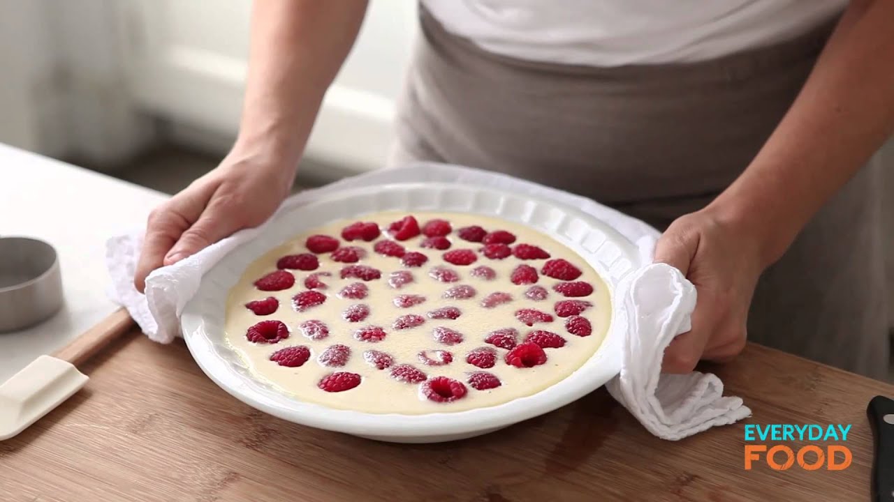 Baked Raspberry Custard | Everyday Food with Sarah Carey