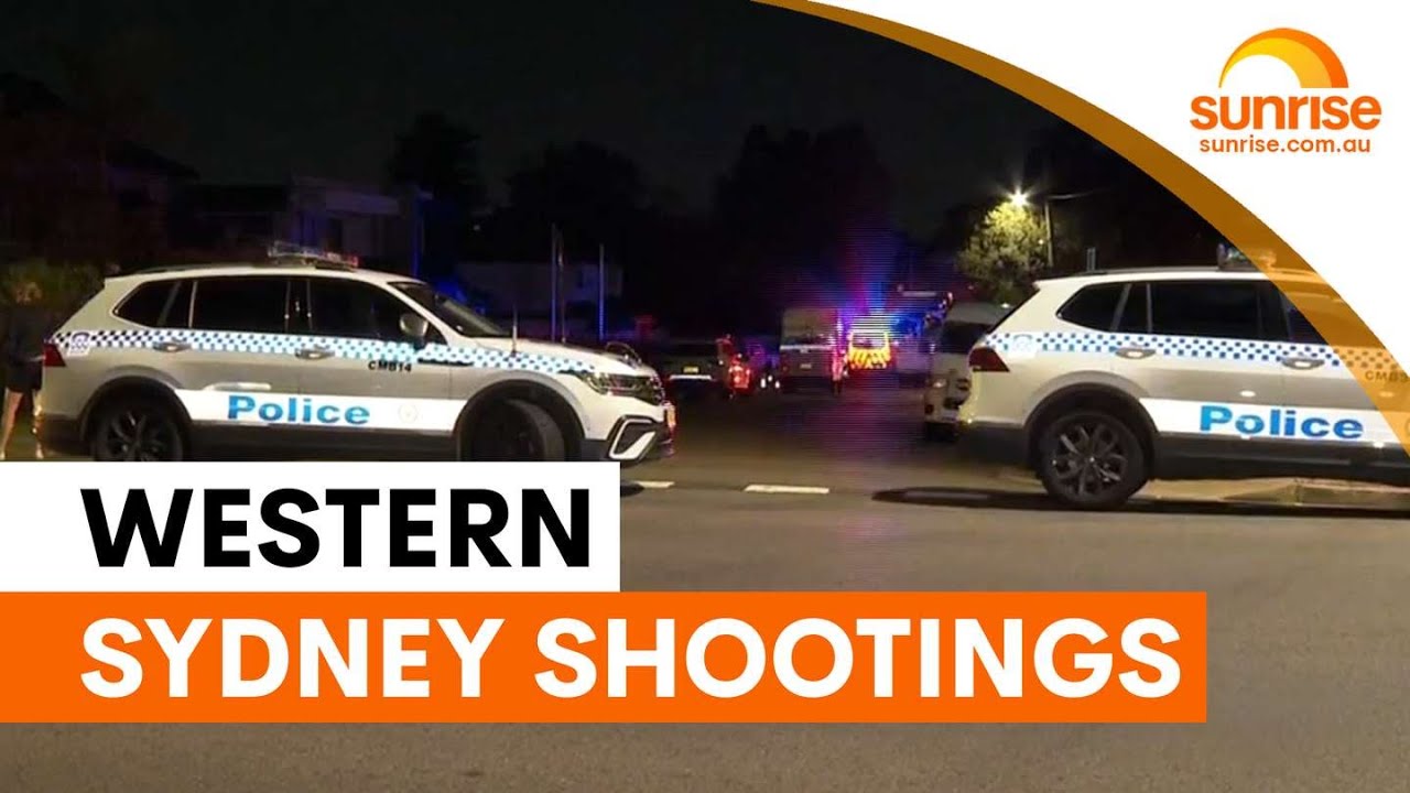 Manhunt underway after Western Sydney drive-by shootings | Sunrise