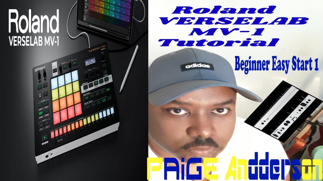 Roland VERSELAB MV-1 Tutorial 1 (EASY START)