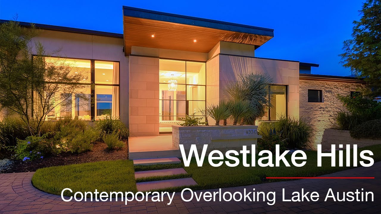 SOLD | Contemporary Home in Westlake Hills Overlooking Lake Austin
