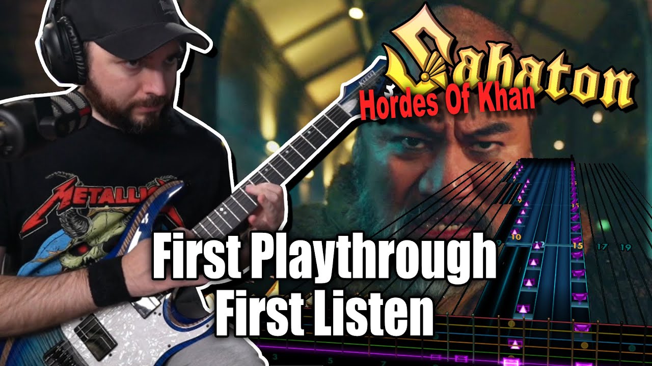 First React! Sabaton - Hordes Of Khan on Lead Guitar in Rocksmith 2014!