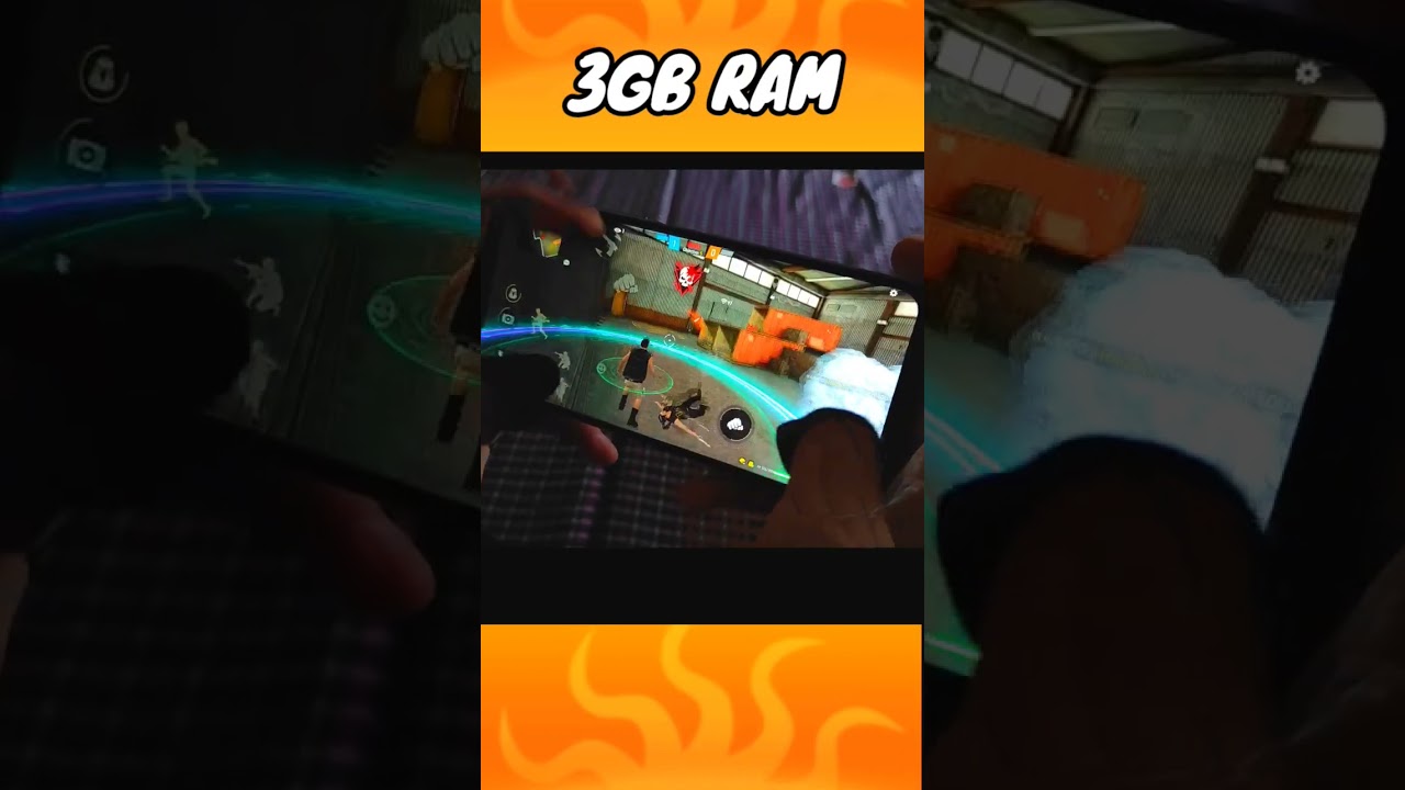 3GB Ram 🔥 #freefire #oneshotindia #shorts
