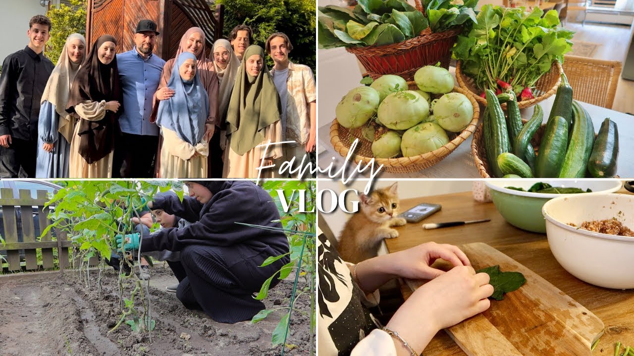 Unser Feiertag und was wir in unserem Garten ernten und verarbeiten | VLOG