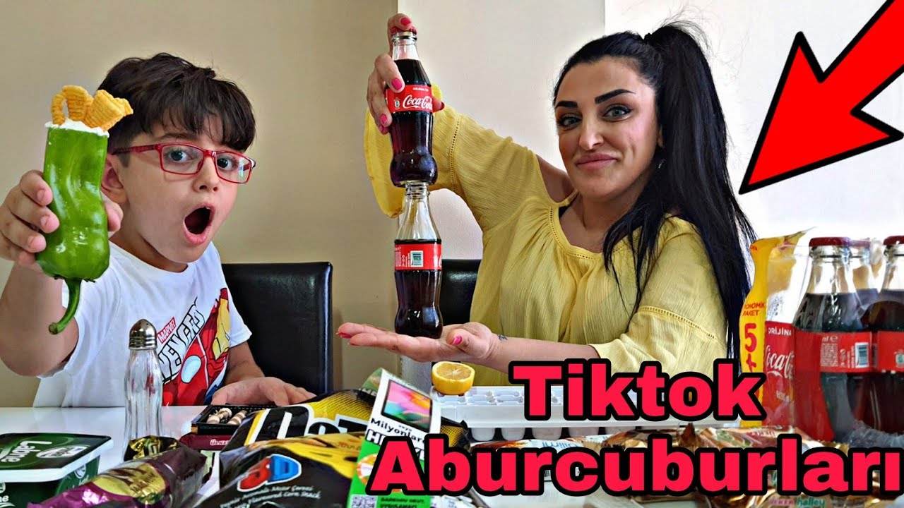 En İlginç Tiktok Aburcuburlarını Denedik.