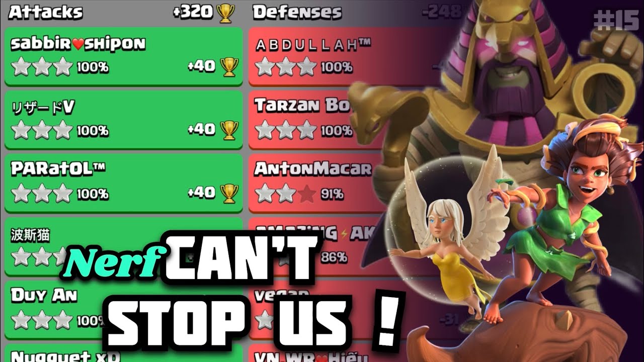 Th16 Queen Charge Root Rider Attack Strategy #15 (Clash of Clans)