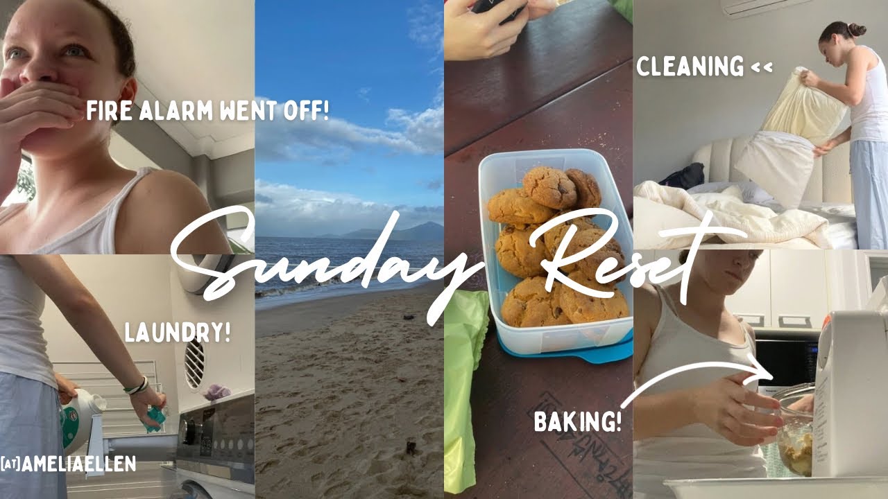 Sunday Reset ✨ | Cleaning, Baking & Getting Life Together