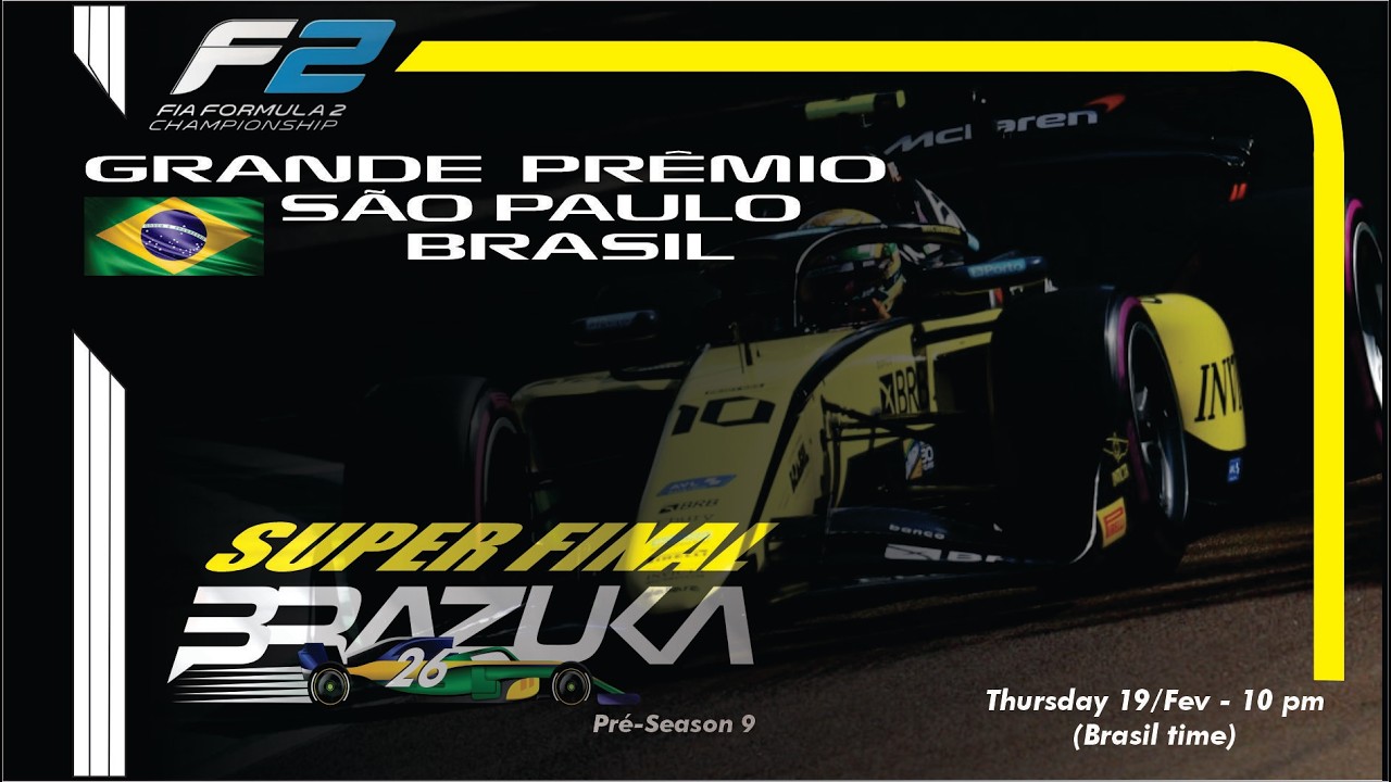 BRAZUKA F2 | PRE-SEASON 9 – ETAPA 7 | FINAL  | GP BRASIL