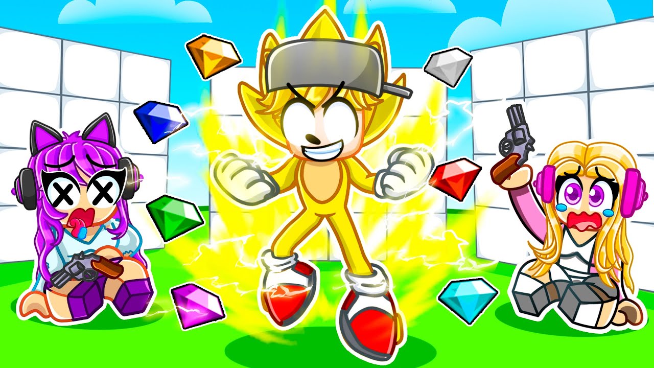 Gara Turns Into SUPER SONIC in Roblox Rivals!