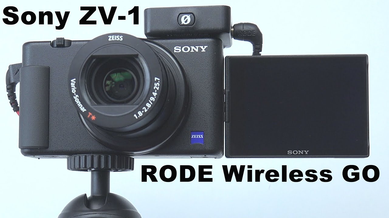 The Best External Vlogging Microphone For The Sony ZV-1 | The Rode Wireless GO 2.4GHz Digital Mic