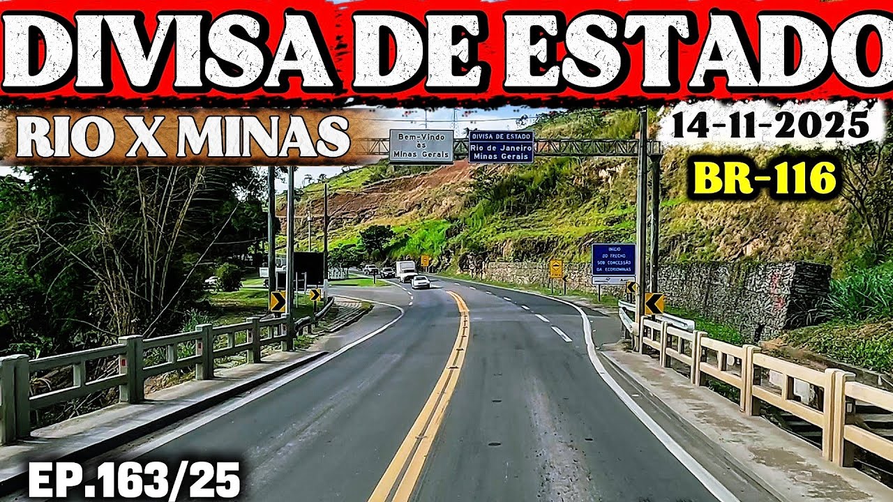 DIVISA DE ESTADO DO RIO DE JANEIRO COM MINAS GERAIS BR116 #riodejaneiro #minasgerais #divisadeestado