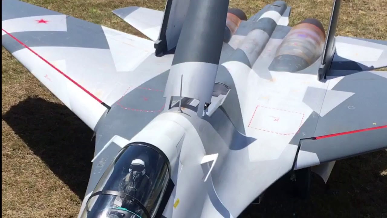 CARF SU 27 powered by twin Kingtech 120's
