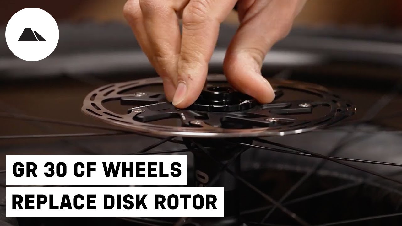 Replace Disc Rotors on GR 30 CF Wheels
