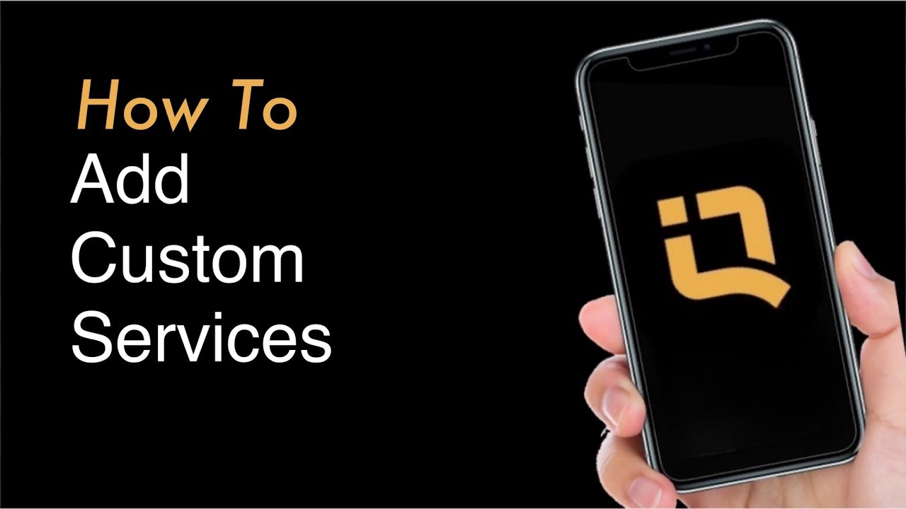 How To Add Custom Services