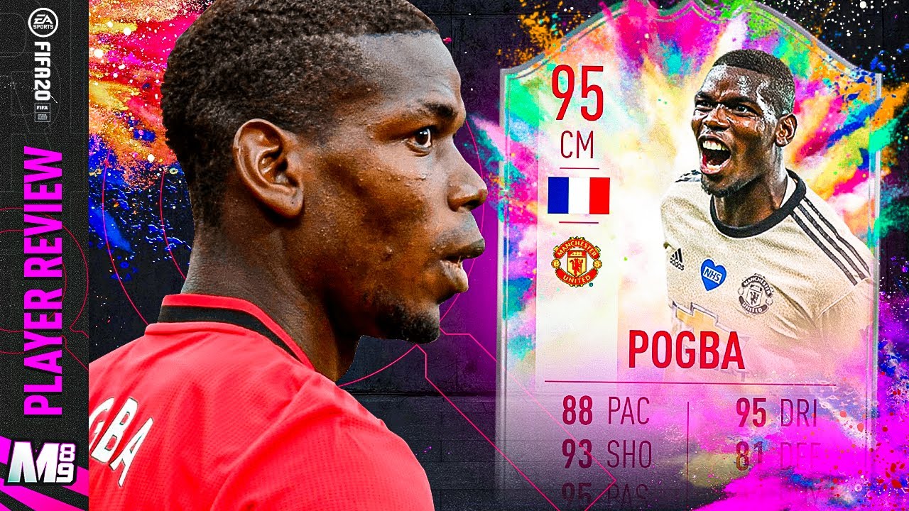 SUMMER HEAT POGBA PLAYER REVIEW | 95 POGBA REVIEW | FIFA 20 Ultimate Team