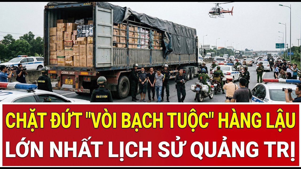 THỜI SỰ NÓNG 26/1: Truy đuổi như phim: Chặn đứng 