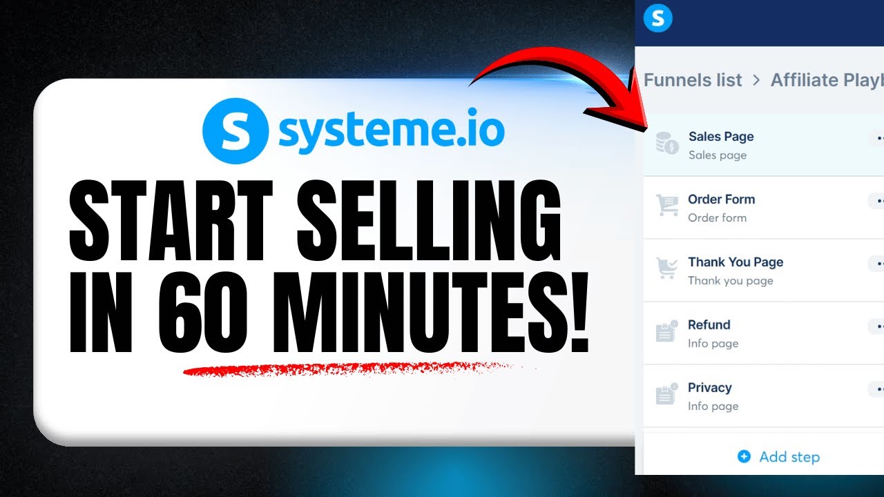 How To Build A Complete Sales Funnel In Systeme.io