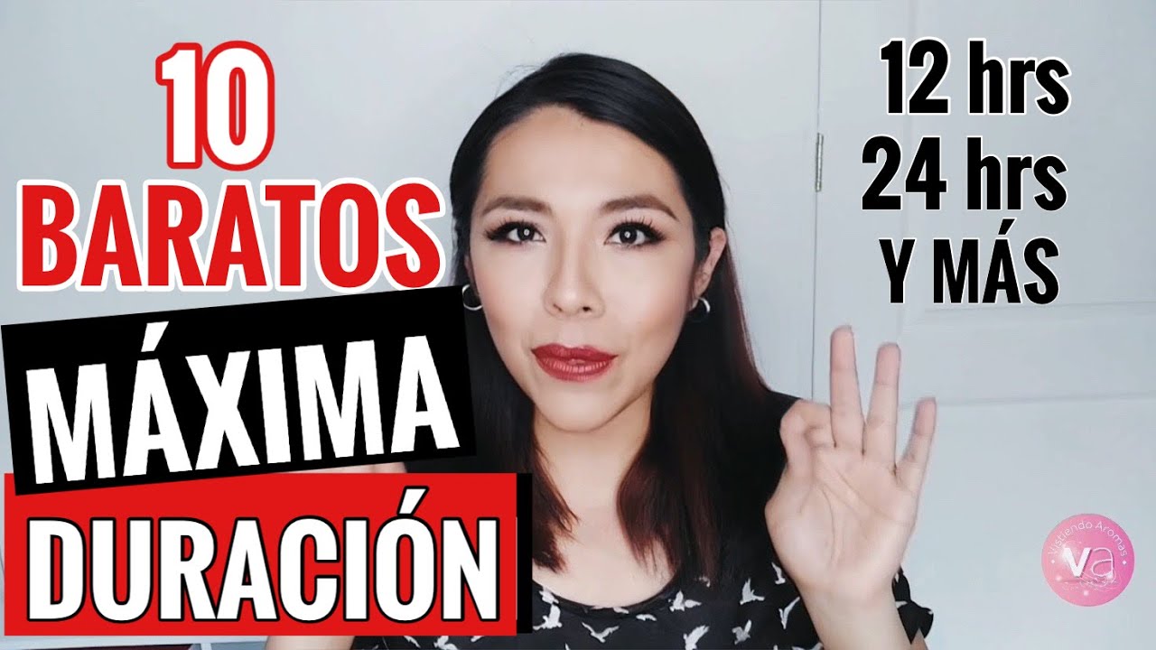 ✅ 10 Perfumes BARATOS que DURAN MUCHAS HORAS en piel  ⏰ ‼️