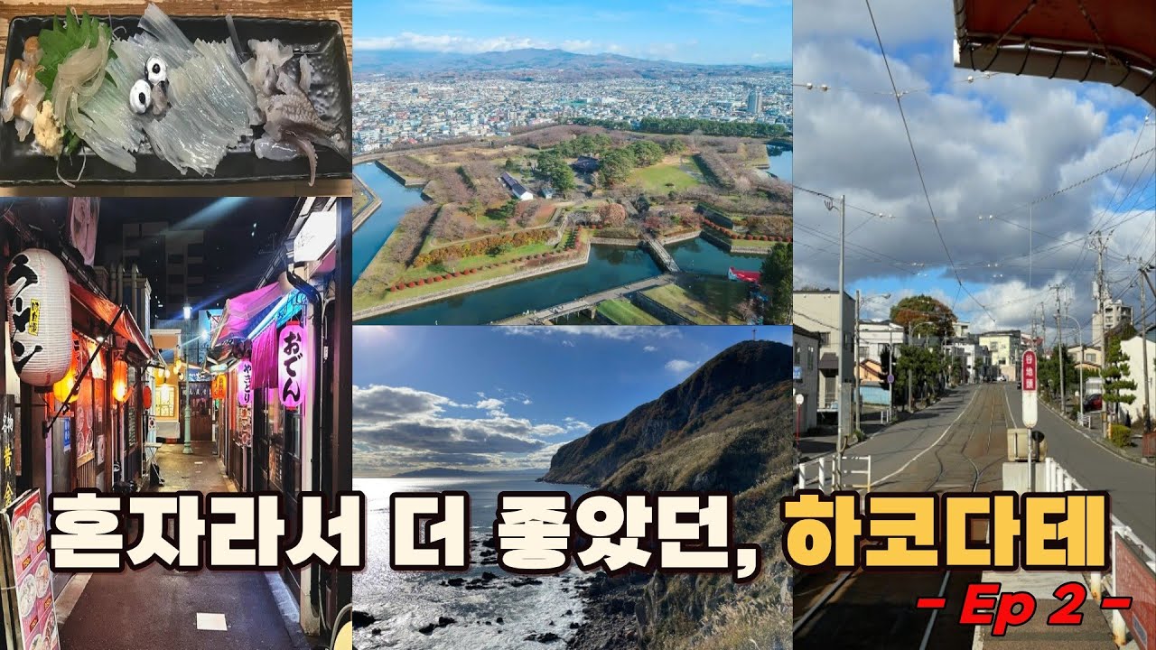 👉 혼자여서 더 깊게 느껴졌던 하코다테 여행 Ep.2｜ 하코다테 일정 + 맛집 + 이자카야 공유｜사람보다 풍경이 말을 걸던 도시 ｜고료가쿠타워 전망｜숲속의 신사 ｜하코다테의 밤