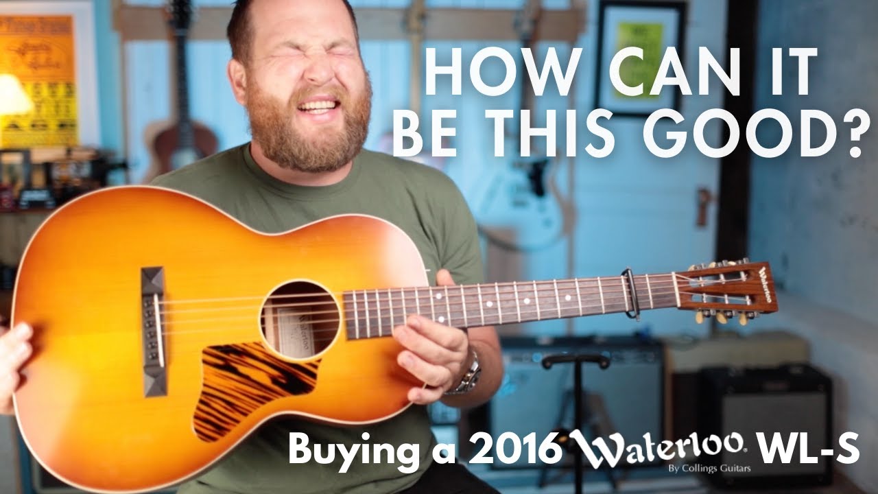 Buying a 2016 Waterloo WL-S made by @CollingsGuitars I I can't put this guitar down.