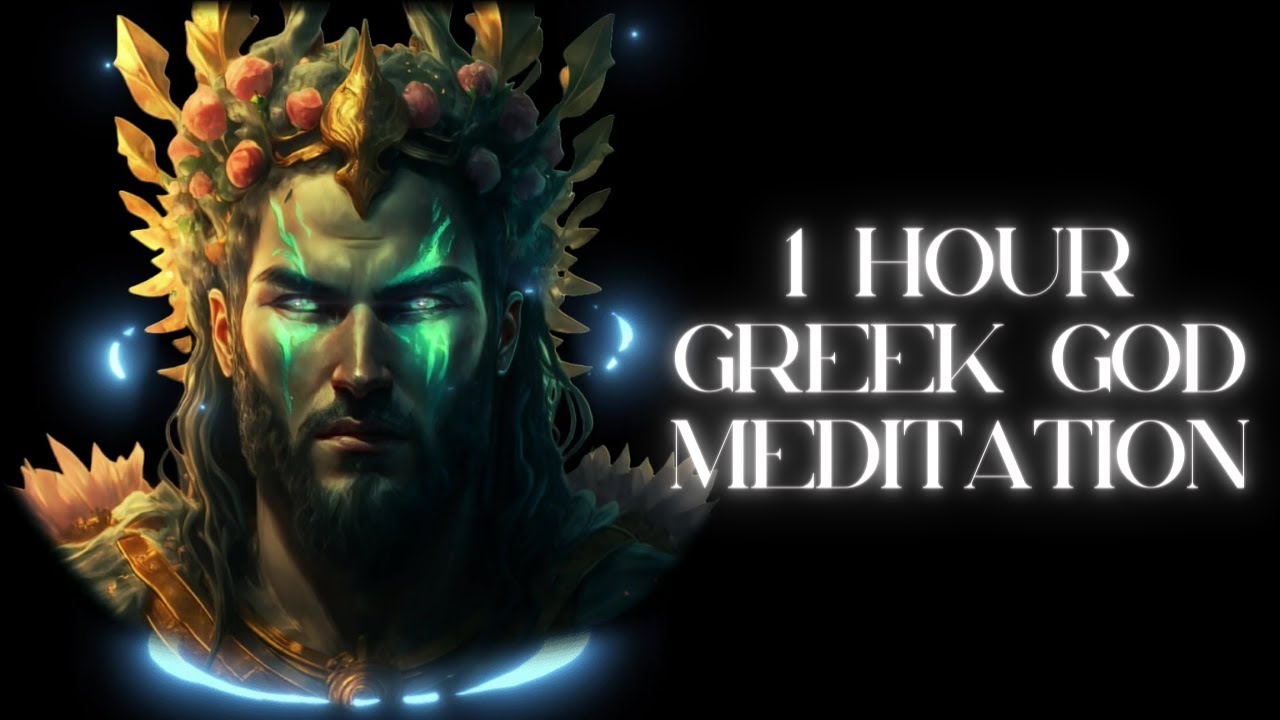 1 HOUR GREEK GOD MEDITATION ''DINLAS'' (Tribal Ambient Music Video Mix & Voice Relaxation)