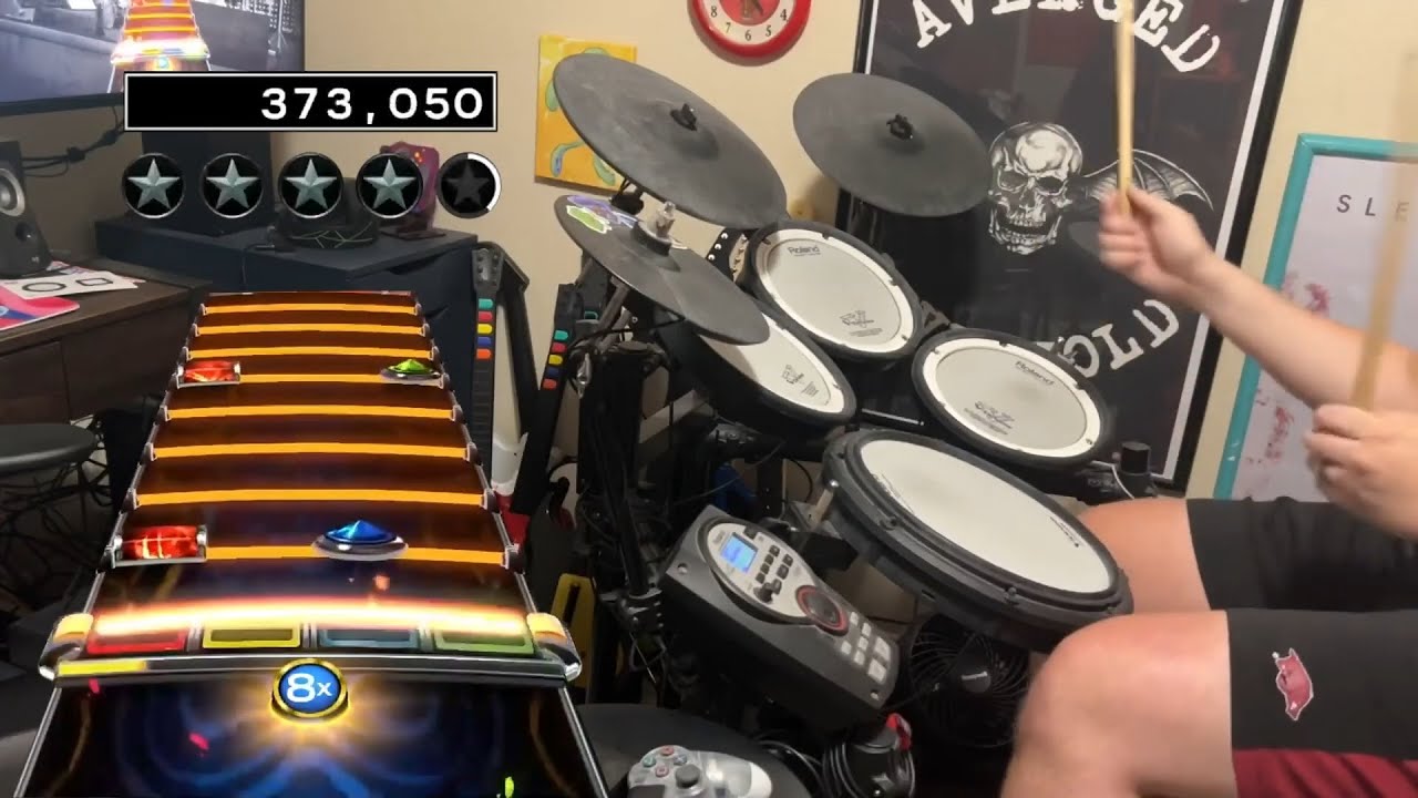 Save Me (2x Bass Pedal) - Avenged Sevenfold Pro Drums 100% FC [In Memory of CorruptedPyro]