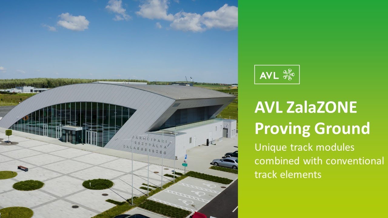 AVL ZalaZONE Proving Ground | Unique Track Modules Combined With Conventional Track Elements