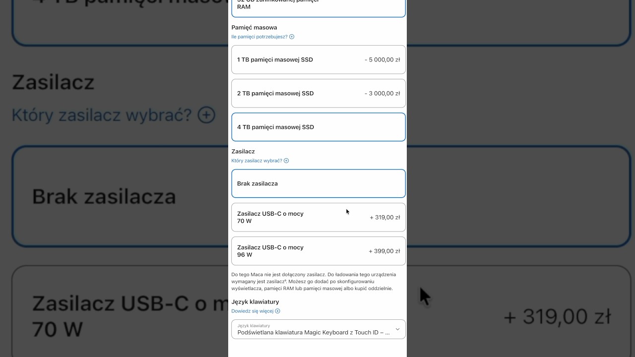 Nowy MacBook Pro M5 bez ładowarki XD