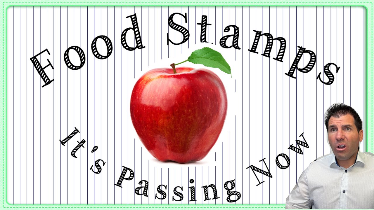 Congress is Passing Something Right Now for Food Stamps - Let's See if it's Good or Bad
