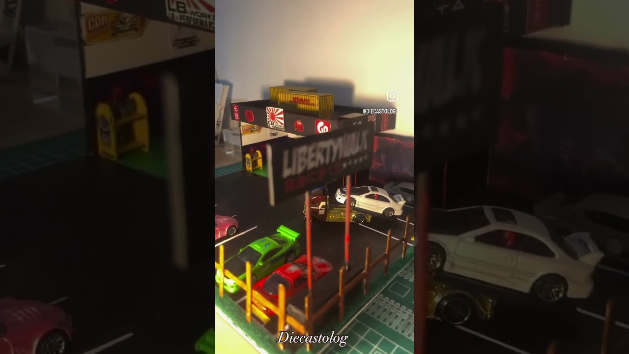 Japan Liberty Walk Garage Diorama 