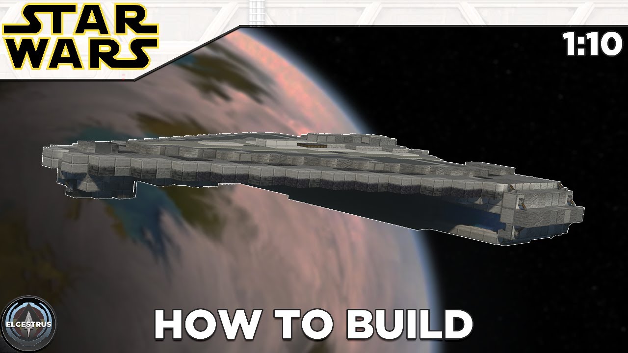 Имперский крейсер класса &laquo;Квазар&raquo; | Обучающее видео по Minecraft Star Wars