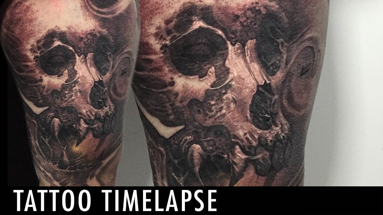 Tattoo Timelapse - Edgar Marquez & Miguel Camarillo Collab
