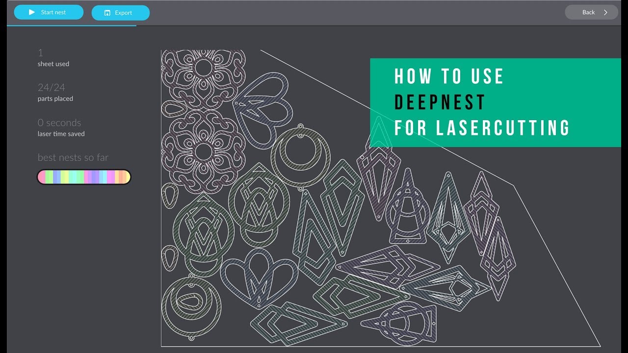How to Use Deepnest for Lasercutting (Glowforge)