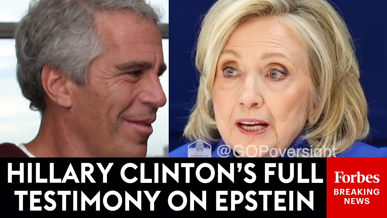 FULL TESTIMONY: Hillary Clinton Grilled About Jeffrey Epstein Before House Oversight Committee Probe