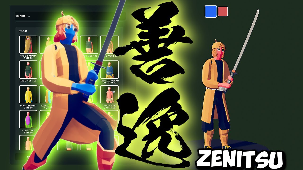 Zenitsu⚡ (Demon Slayer) vs Every Faction - TABS Unit Creator Update