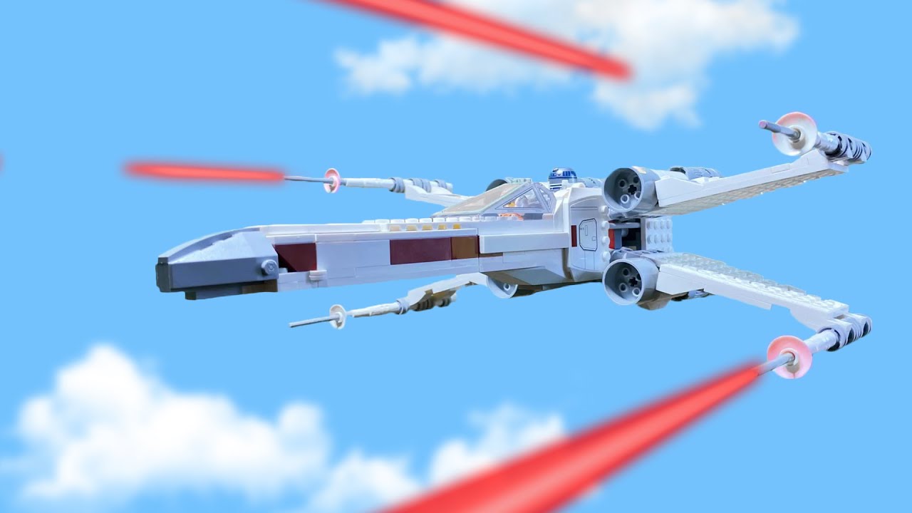 An X-WING in Action | Star Wars Stop Motion