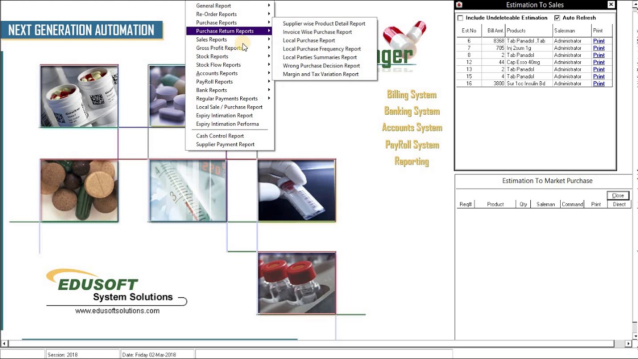 Pharmacy Software Demo (Part 2)