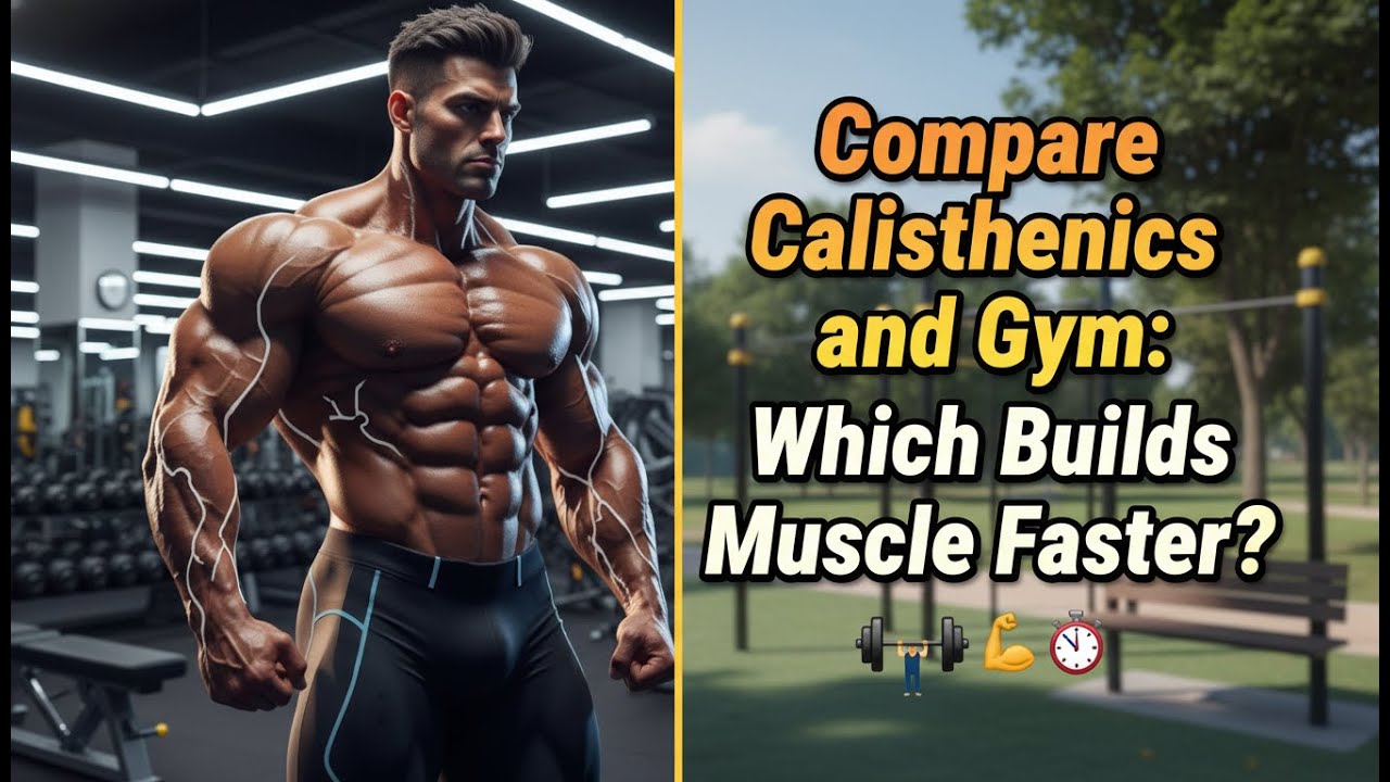 Compare Calisthenics and Gym: Which Builds Muscle Faster?