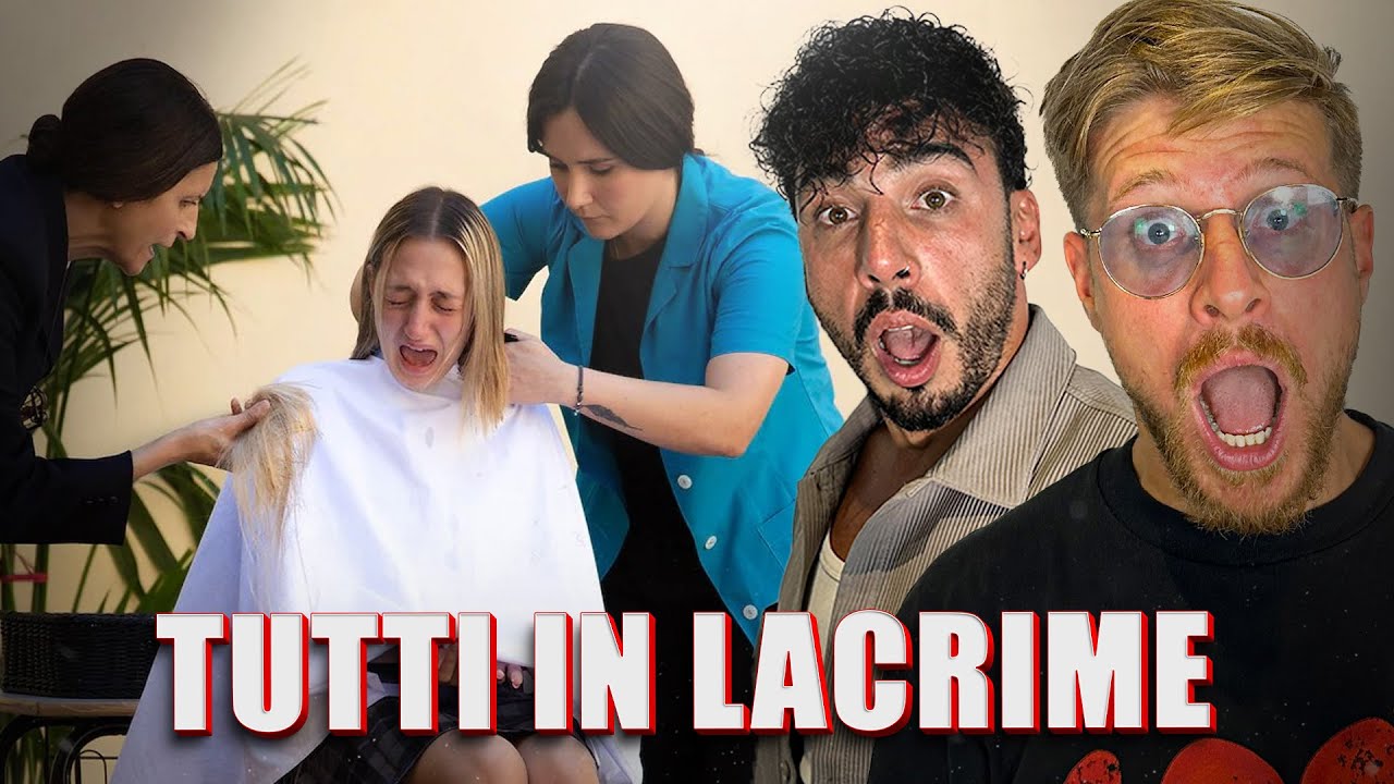 REAGIAMO AD UN ESTREMA PUNTATA DEL COLLEGIO 9 - ASSURDO IL TAGLIO DEI CAPELLI SONO TUTTI IN LACRIME!