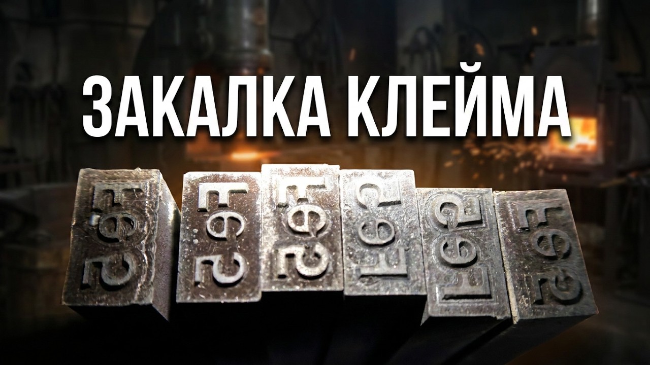 Закалка клейма для балансировочных грузиков