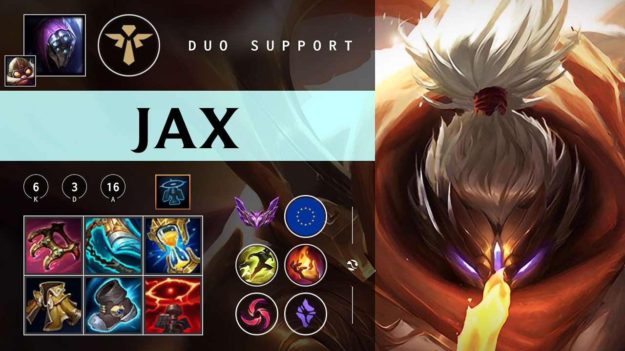 Jax Support vs Rakan - EUW Master Patch 26.04