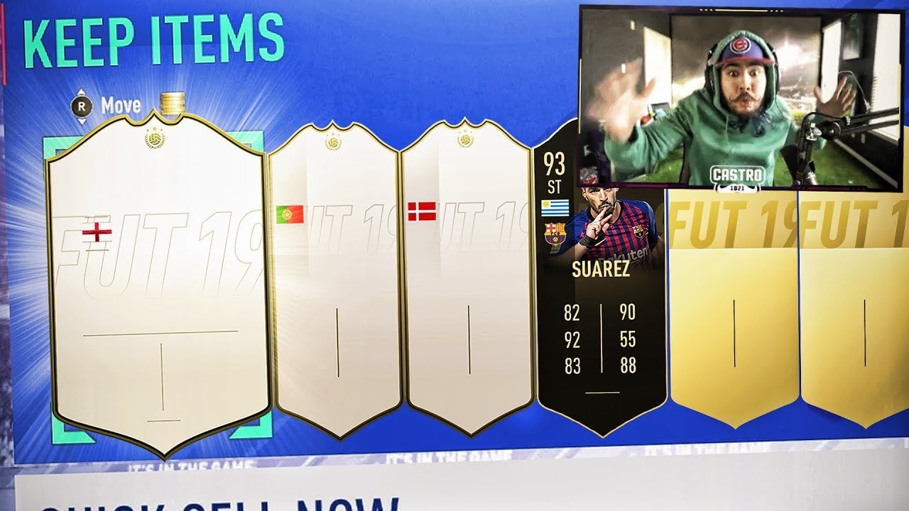 OMG I PACKED 3 ICONS IN 10 PACKS!! FIFA 19